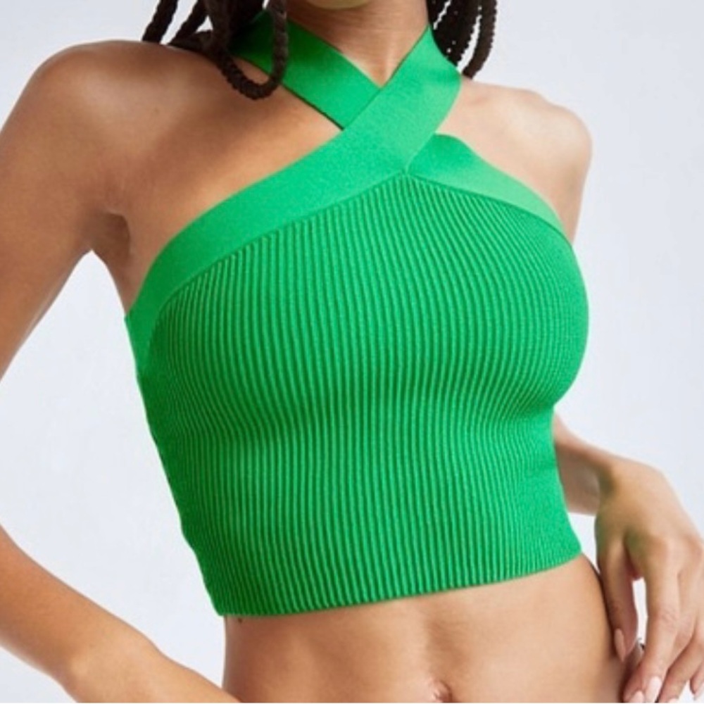 Babaton Sculpt Knit Crop Tank Top